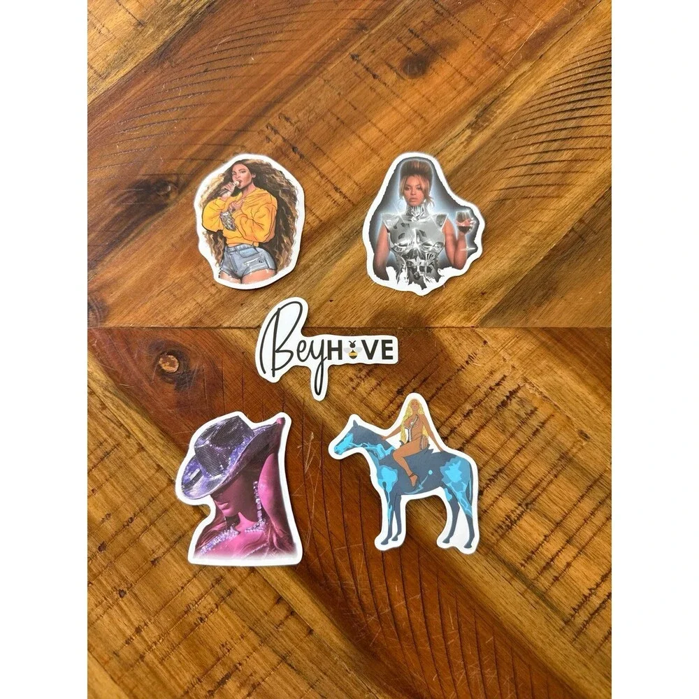 15-Piece Taylor Swift, Beyoncé & Lana Del Rey Sticker Bundle